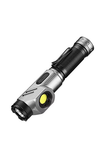 YEMAO Lanternă LED, reîncărcabilă, magnetică, cu cap rotativ la 90 de grade, ...