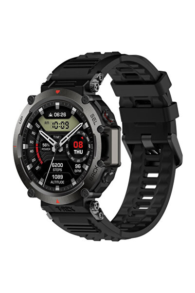 Techsuit Amazfit T-Rex Ultra Strap, Black
