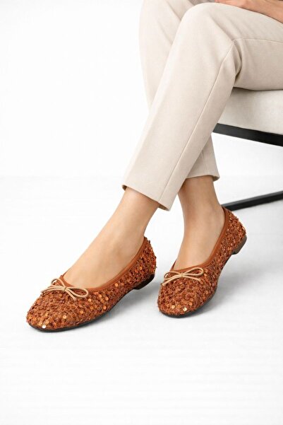 Beyond Дамски балерини с пайети и панделка Tabby 1 см BYNDPUL01