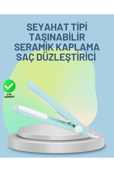 Lisinya مكواة تصفيف الشعر بتقنية PTC تسخن في 30 ثانية - سريعة مع تحكم ثابت في...