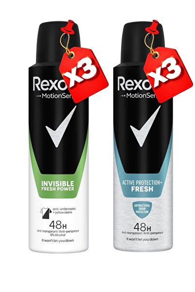 Rexona Део спрей 150 мл за мъже Invisible Fresh Power X3 + Active Protection ...