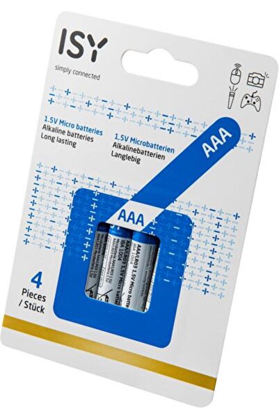 Other Baterii ISY AAA 4 buc IBA-1004