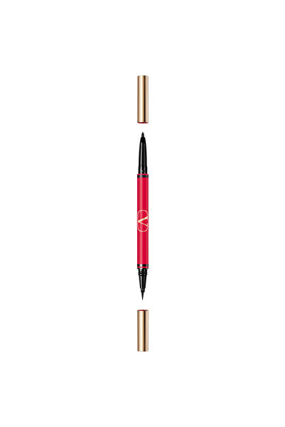 Valentino Valentino, Twin Liner, Διπλό Άκρο, Gel Pencil Eyeliner, 02, Μαύρο &...