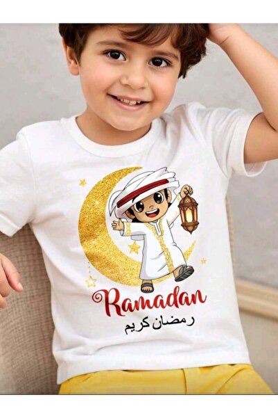 stil x ΠΑΙΔΙΚΟ ΜΠΛΟΥΖΑΚΙ ΑΓΟΡΙΩΝ ΜΕ ΣΤΑΜΠΑ ΡΑΜΑΖΑΝ ΜΠΑΓΙΡΑΜ, 100% ΒΑΜΒΑΚΙ