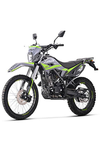 Asix Motocicleta Cross/Enduro XB72 A1, 150cc, roti 21/18, culoare negru/lime,...