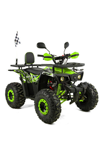 XTR ATV Pro FireShot 002, roti 8 inch, 125cc, 1+1 viteze, culoare negru/lime