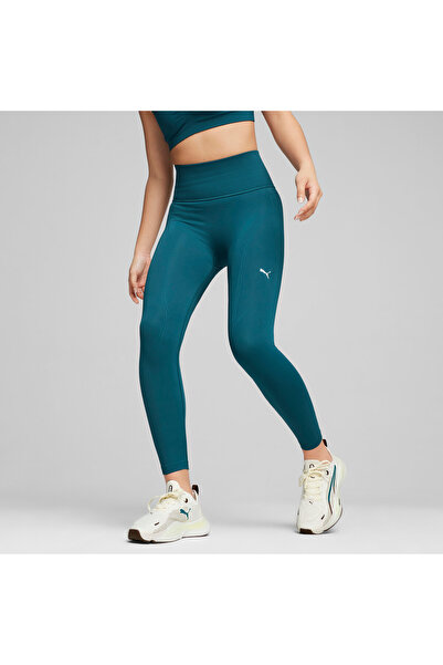 Puma Womens SHAPELUXE Seamless Tights - Green