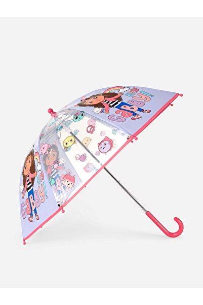 Primark Baby Primark Gabby's Dollhouse Temalı Kız Çocuk Şemsiye