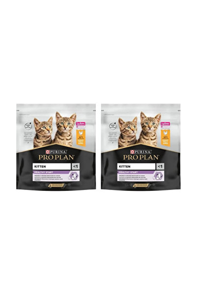 Pro Plan Kitten Tavuklu Yavru Kedi Kuru Maması 400 gr 2 Adet