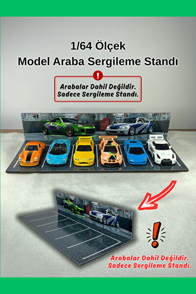 HOT WHEELS 1/64 Need for Speed Otopark Sergileme Standı (Arabalar Dahil Değil...