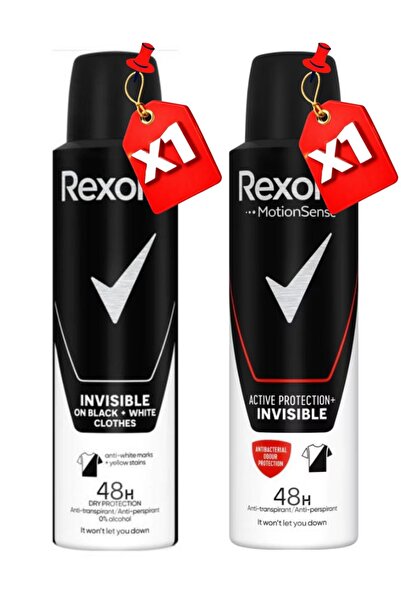 Rexona Deodorant spray 150ml pentru bărbați Protecție activă invizibilă x1 + ...