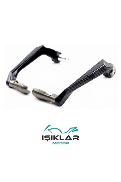 Hsb Yamaha Nmax 155 Manet Koruma Karbon Detaylı Titanyum Renk-IMK242