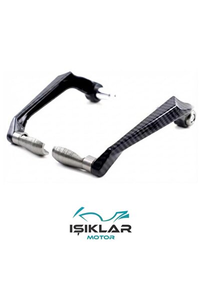 Hsb SYM DRG 160 Manet Koruma Karbon Detaylı Gümüş Renk-IMK205