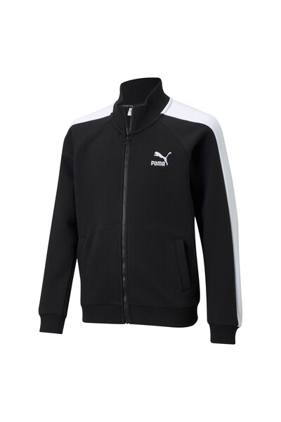 Puma Kids Girls Classics T7 Track Jacket Youth - Black