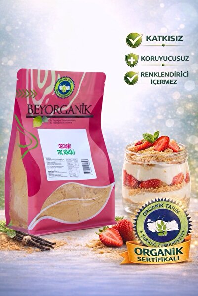 BEYORGANİK Organik Toz Bisküvi 500gr
