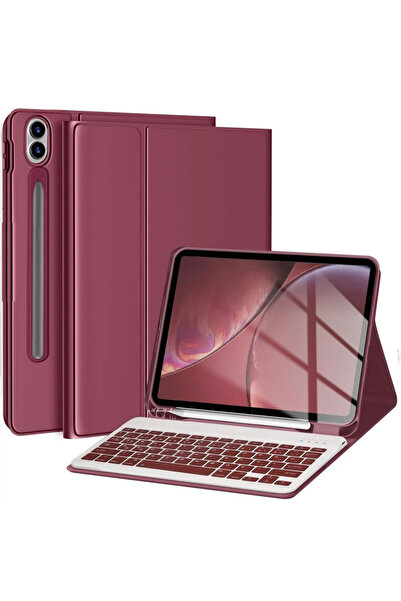 m.tk moveteck حافظة سامسونج جالاكسي تاب S9 Fe Plus مقاس 12.4 بوصة مع لوحة مفا...