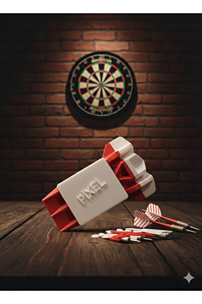 Pixel Kişiye Özel Mıknatıslı Dart Case - Yedek Parça Bölmeli