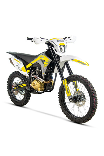 Asix Motocicleta Cross/Enduro XB83, 250cc, roti 21/18, culoare gri-galben, po...