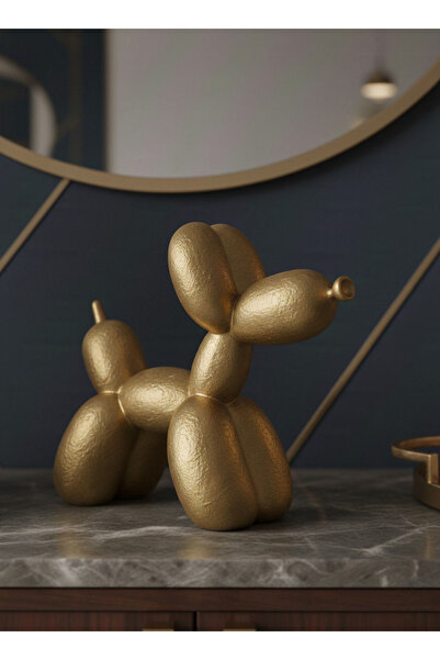 arkt Dokulu Balon Köpek Heykeli