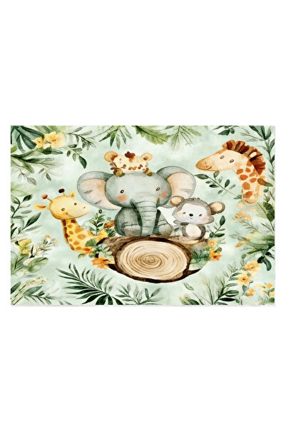 Factory Price Animal Kingdom Cushion Play Mat Rug – Soft Padded Carpet. with ...