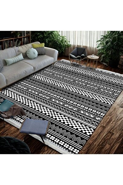 smart home سجادة مجلس مخملية كبيرة 350 × 250 سم | سجادة أرضية مبطنة مانعة للا...