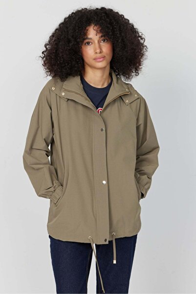 PAULMARK Women's Hooded Seasonal Coat