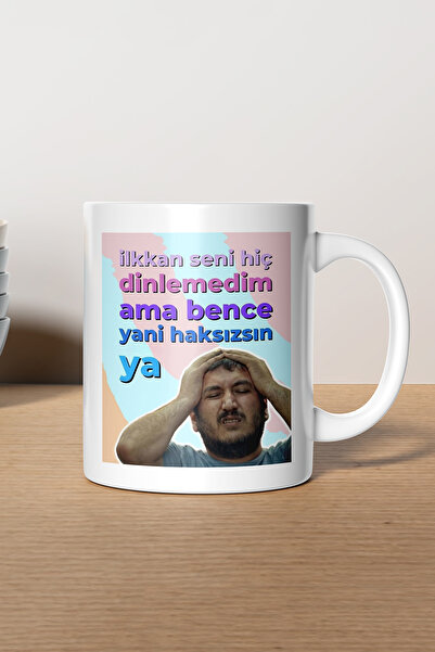 gavebutik ''Gibi'' Series Replica Yilmaz and Ilkkan Printed Gift Mug, Machine...