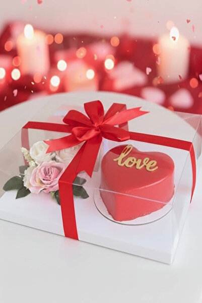 Ege Concept Life Şeffaf Pasta Kutusu ve Sıvı Geçirmez Altlık Seti 35x26x17 - ...