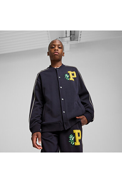 Puma Kids Boys T7 SUPER Bomber Jacket Youth - Blue