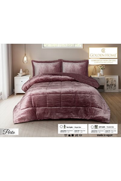 GOLDEN HOME Porto Çift Kişilik Yatak Örtüsü Comforter Set
