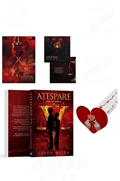 İndigo Kitap Ateşpare 3 (غطاء من الورق المقوى) تصميم خاص لعلامة تبويب على شكل...