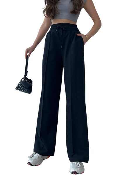 BRF Elizberrasell Women's Transitional Casual Wide Leg High Waist Sweatpants ...