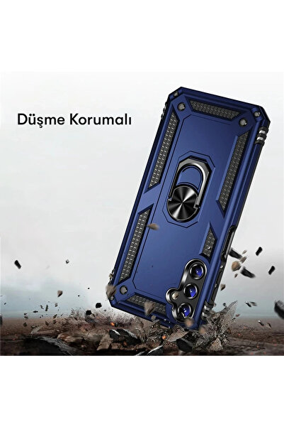 ZEMİRA HOME غطاء حماية سامسونج جالاكسي A04S من نيو فيس مع حلقة صوفيا - وردي