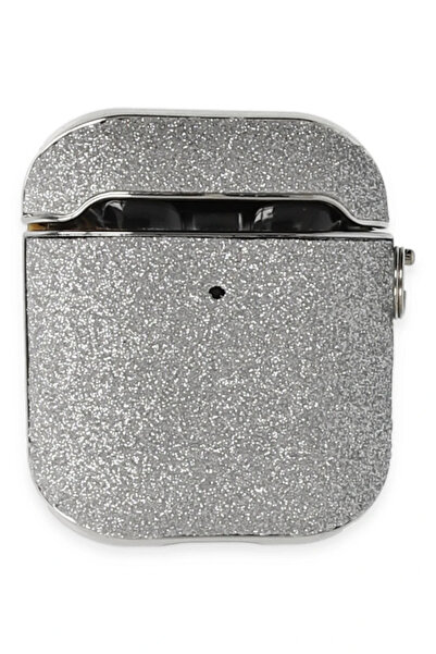 SARVONA حافظة نيو فيس لسماعات إيربودز 2 (الجيل الثاني) - فضية