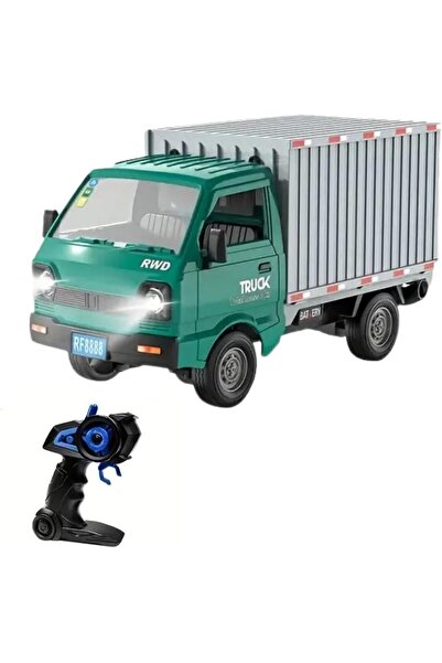 No35 Uzaktan Kumandalı RC Kamyonet,Yük Taşıma Aracı,Sesli,Işıklı,Şarjlı,(Pil Hediyeli),2.4 Ghz Araç,