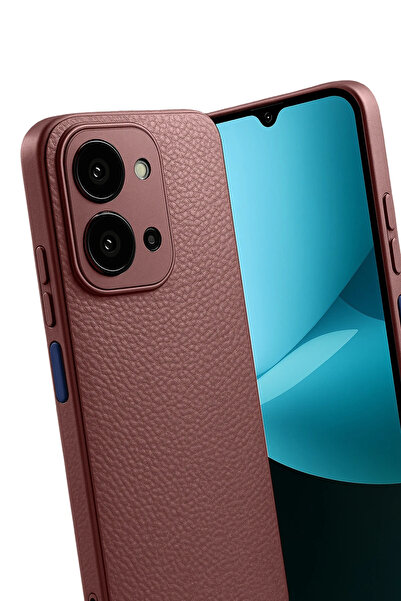 FREEDOM STOREE حافظة سيليكون ثيرماكس الجديدة لـ Xiaomi Redmi 15C 4G - بورغندي