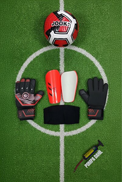 unes FUTBOL TOPU KALECİ ELDİVENİ VE TEKMELİK 3'LÜ SET (POMPA HEDİYELİ)