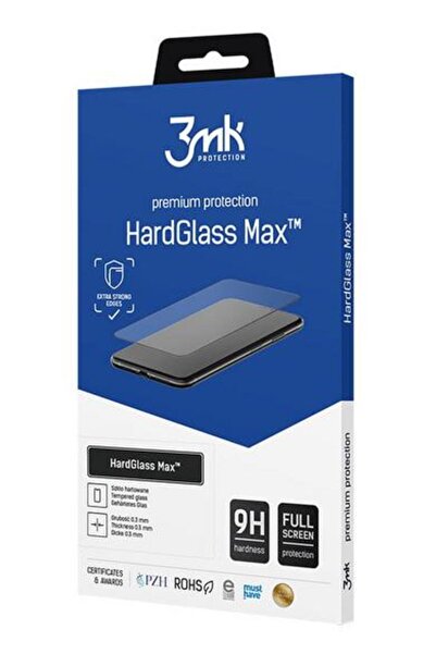 3MK Protector de ecran HardGlass Max pentru Samsung Galaxy S24 Ultra, negru