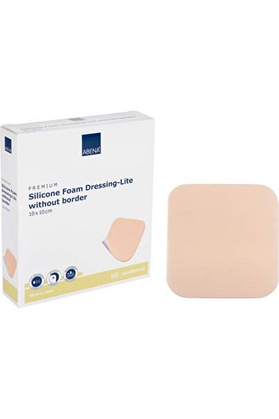 abena LITE foam dressing, 10x10cm