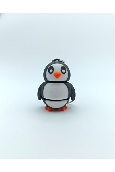 Penguen Figürlü Çok Amaçlı Aksesuar & Çanta Süsü
