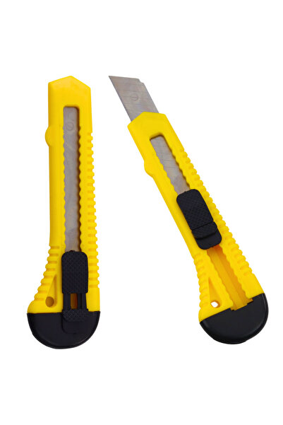 Three top online Segmental Knife for Cardboard Paper Yellow 13 Segments 20mm