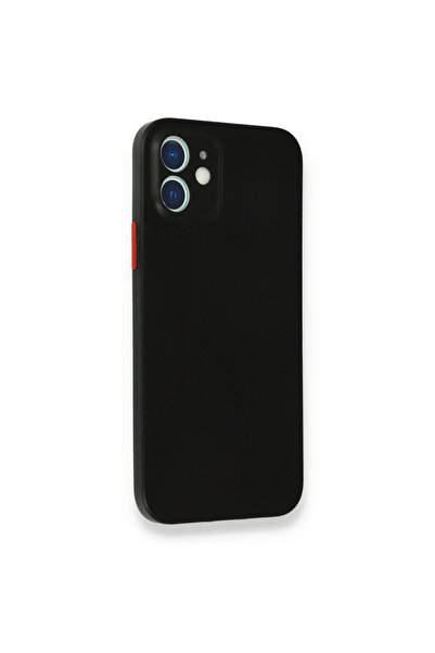 Genel Markalar Newface Iphone 12 Mini Kılıf Pp Ultra İnce Kapak - Siyah