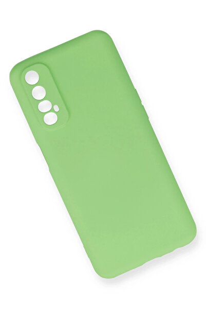 CT STONES جراب نيو فيس ريلمي 7 أول سيليكون - أخضر