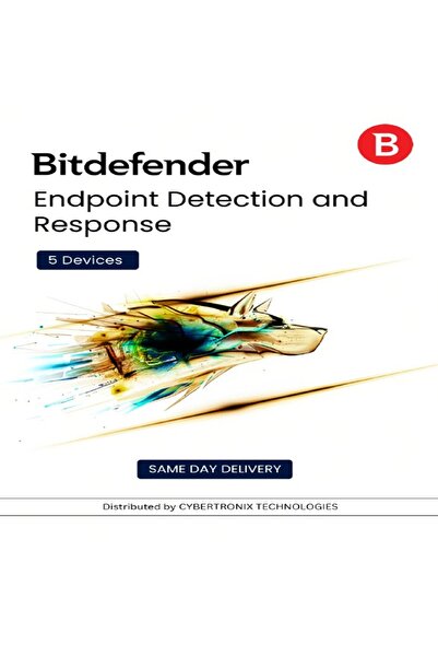 BITDEFENDER Endpoint Detection and Response 5 Devices for 1 year| Digital Lic...