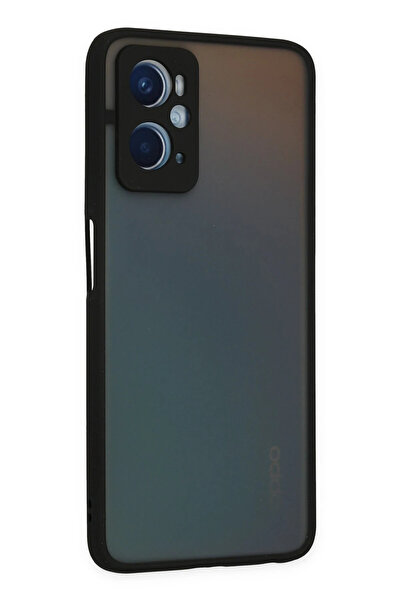 TBL DEKOR غطاء حماية سيليكون مونتريال لهاتف اوبو A96 من نيو فيس - أسود