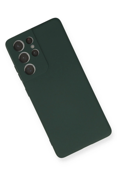 ykavm جراب Newface لهاتف Samsung Galaxy S21 Ultra مصنوع من السيليكون المخملي ...