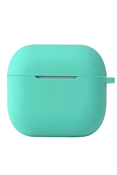 POYRAZ MARKET حافظة نيو فيس لسماعات إيربودز 4 (الجيل الرابع) - لون فيروزي