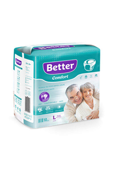 Better Scutece Comfort pentru adulți, mărime L, 10 bucăți