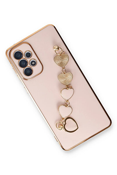 POYRAZ MARKET جراب Newface لهاتف سامسونج جالاكسي A53 5G من السيليكون - مسحوق