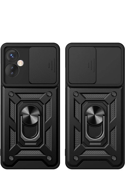 POYRAZ MARKET حافظة Newface Infinix Hot 30 5G من السيليكون مع حلقة عدسة Pars ...